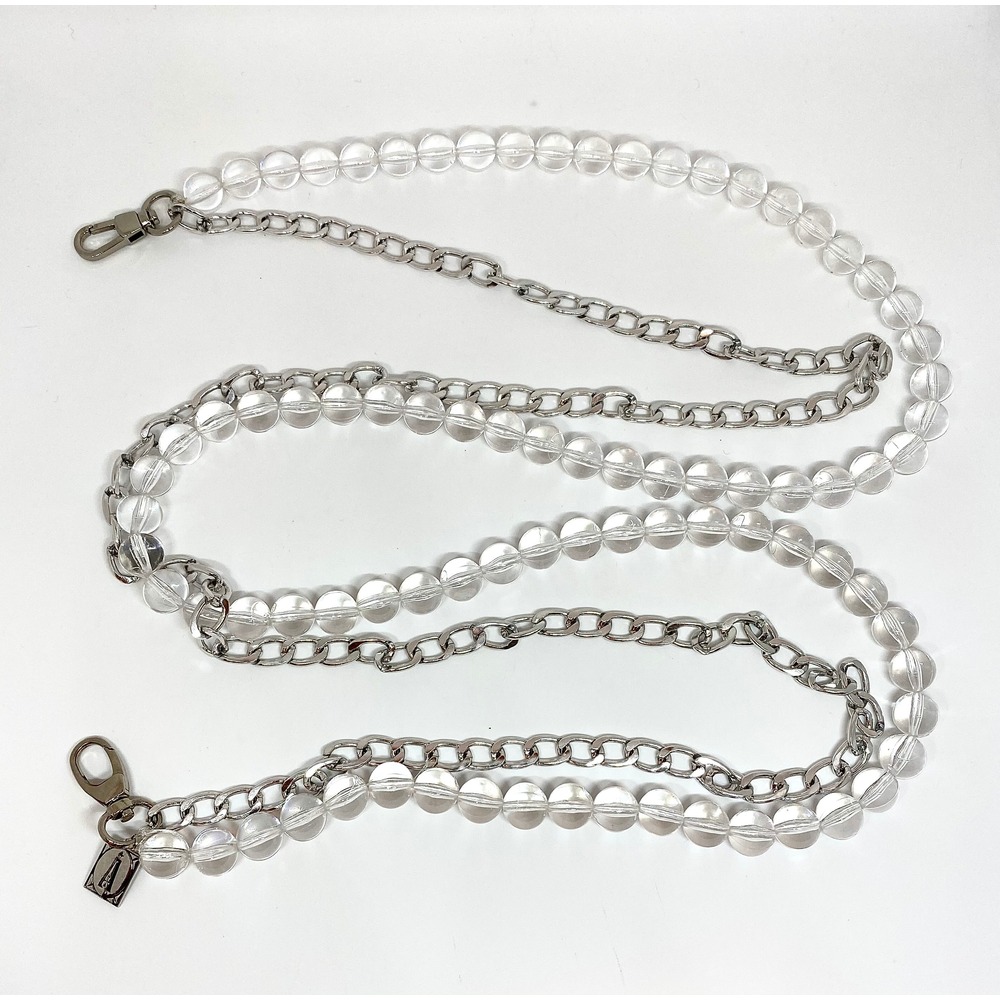 Silver Oasis Long Phone Strap