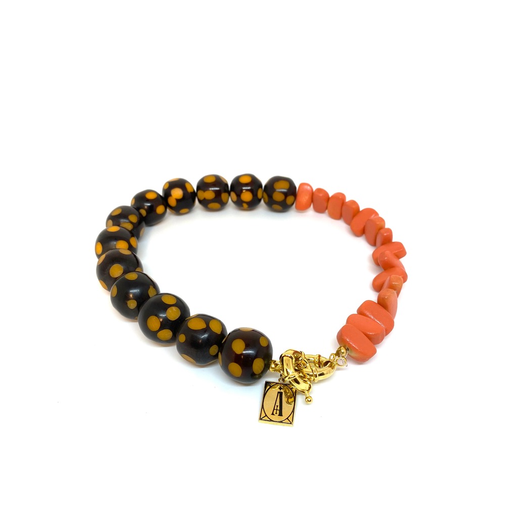 Tangerine Short Phone Strap
