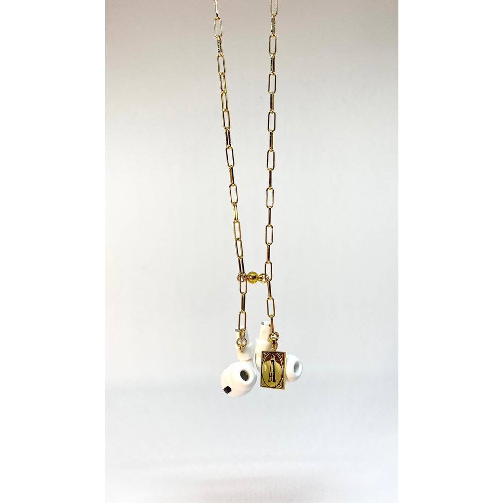 Cameria Gold Wireless Earphone Necklace