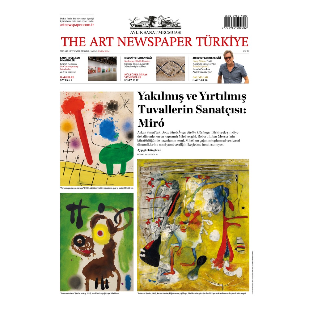 The Art Newspaper Türkiye Kasım Sayısı 