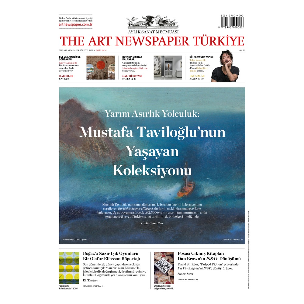 The Art Newspaper Türkiye Eylül Sayısı 