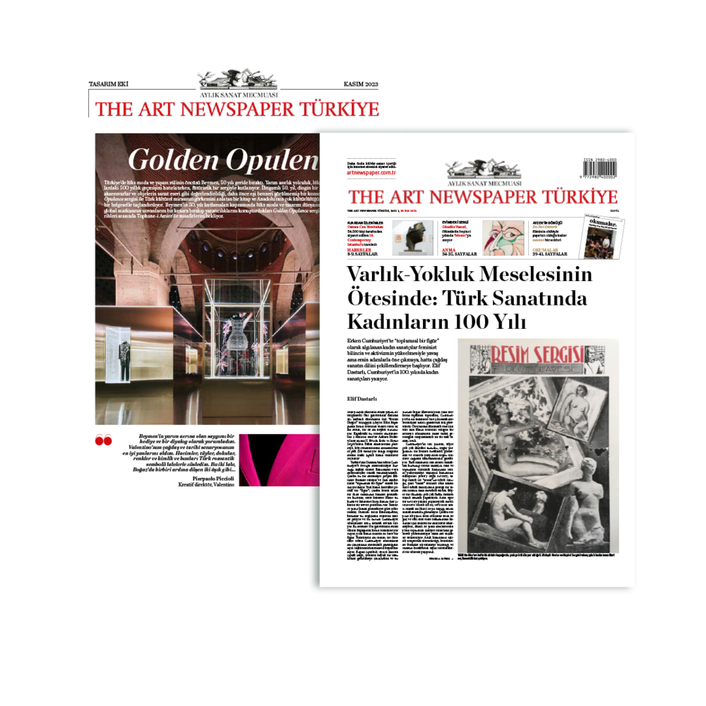 The Art Newspaper Türkiye Kasım Sayısı ve Beymen 50. Yıl Özel Eki