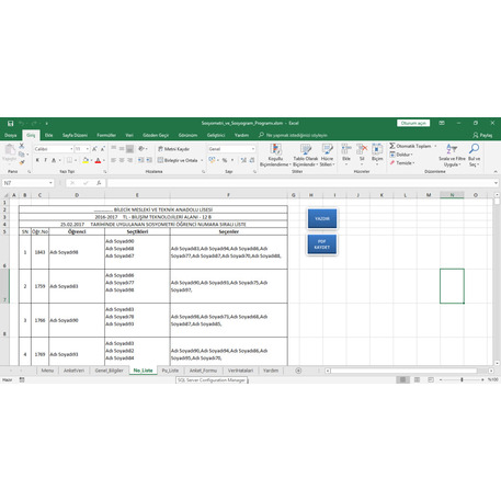 Sosyometri ve Sosyogram Çizim Programı