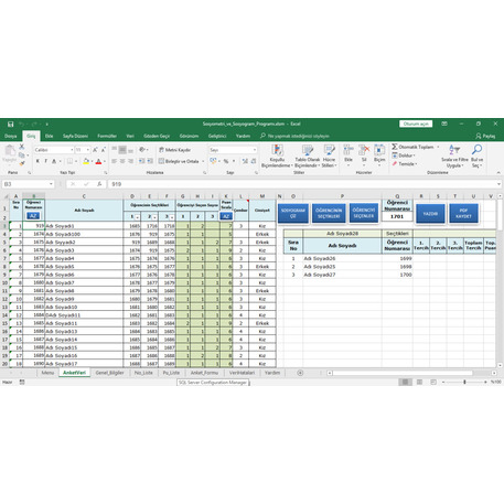 Sosyometri ve Sosyogram Çizim Programı