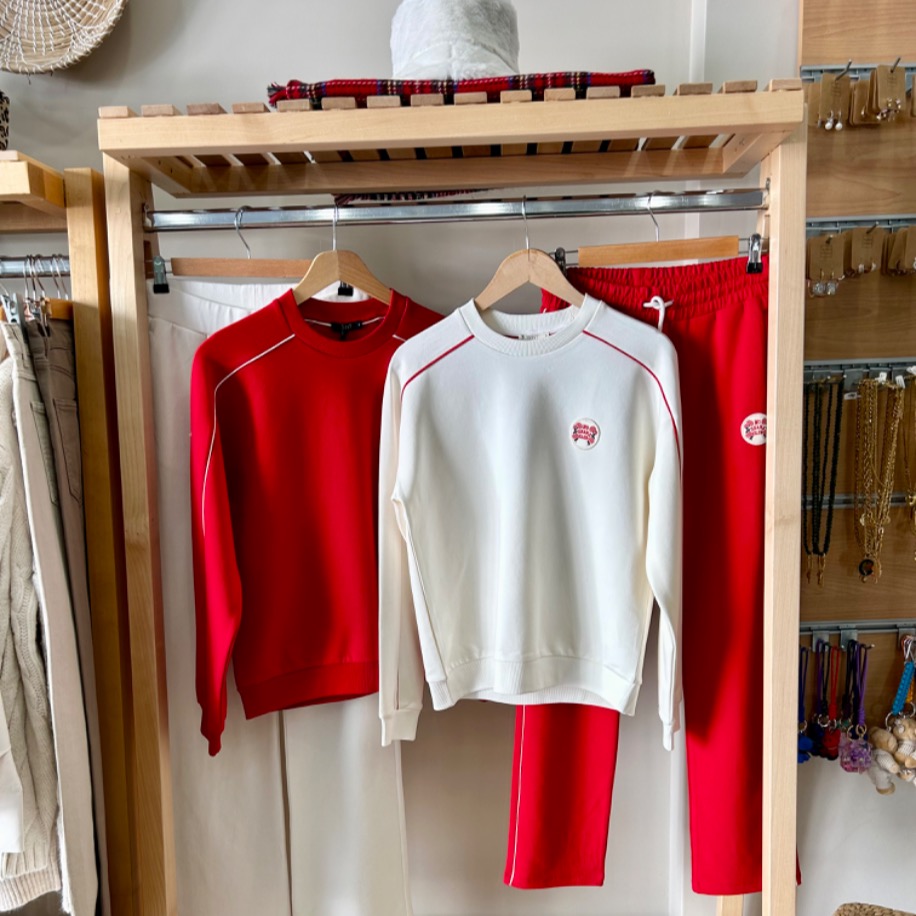 Kırmızı Sweatshirt