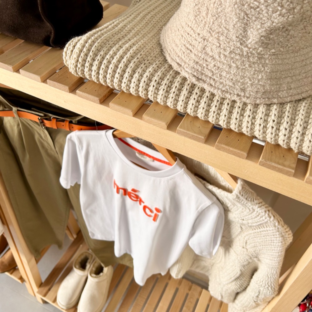 Merci Yazılı T-shirt