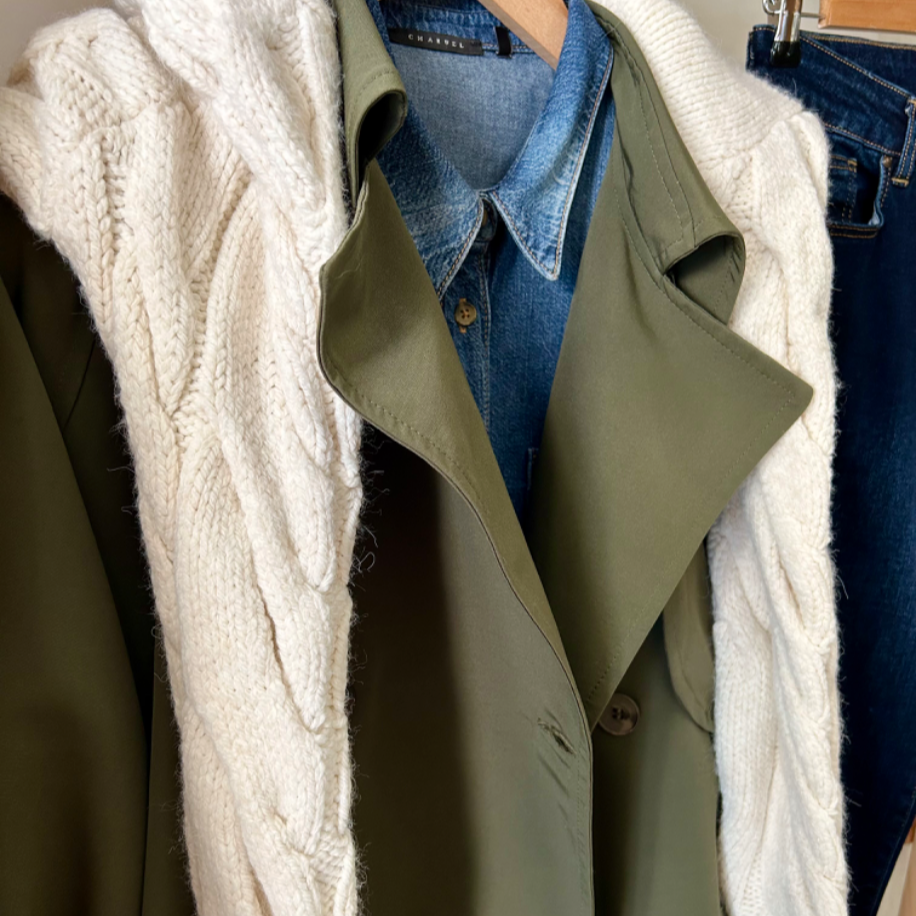 Haki Trenchcoat