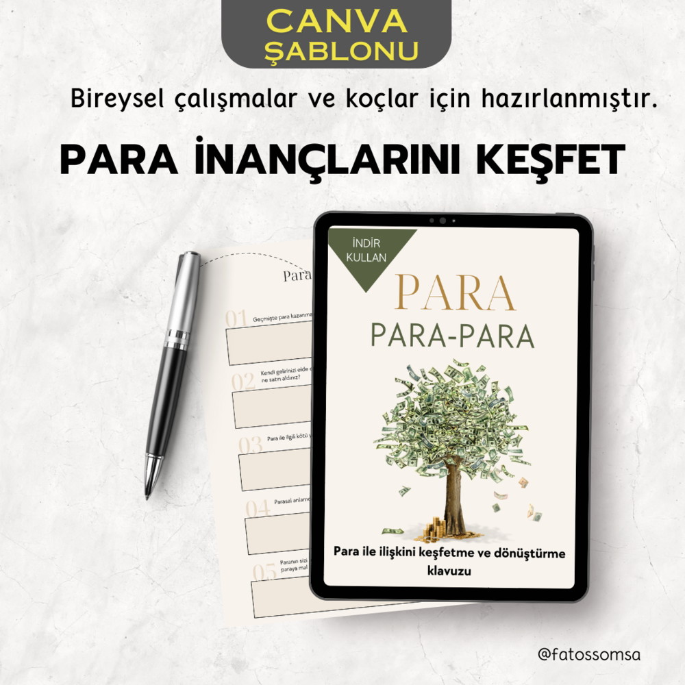 Para Çalışması - Koçlar ve Bireysel Çalışmalar için 