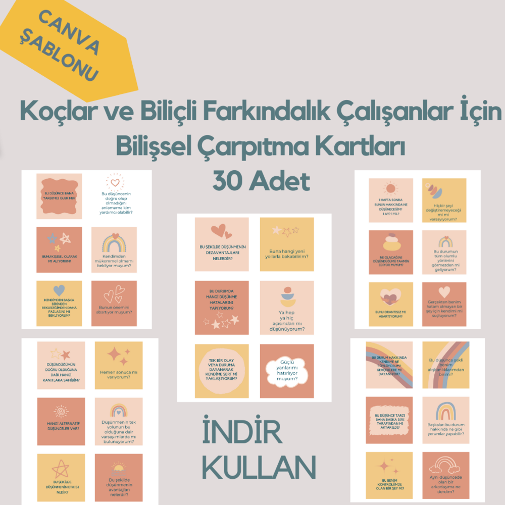 Bilişsel Çarpıtma Kartları / Soruları