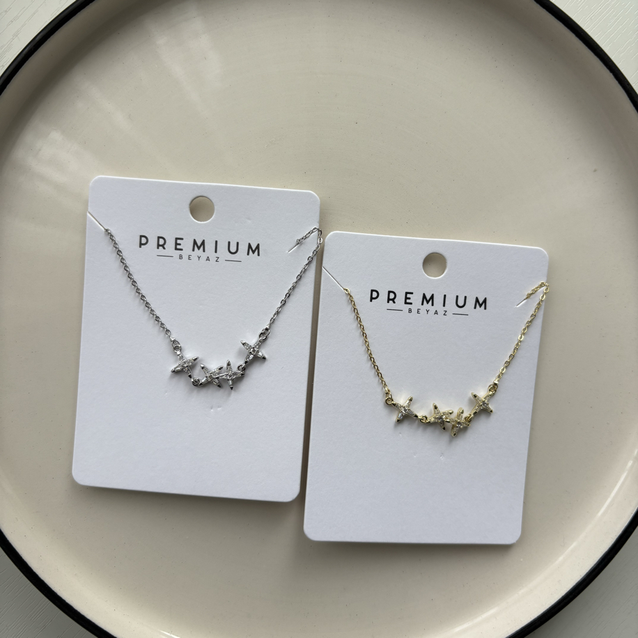 Premium özel seri yıldız yolu kolye 