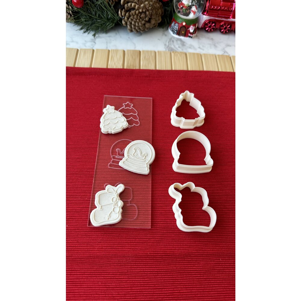 3’ lü Mini Set -2- Embosser- | BI_Cutters