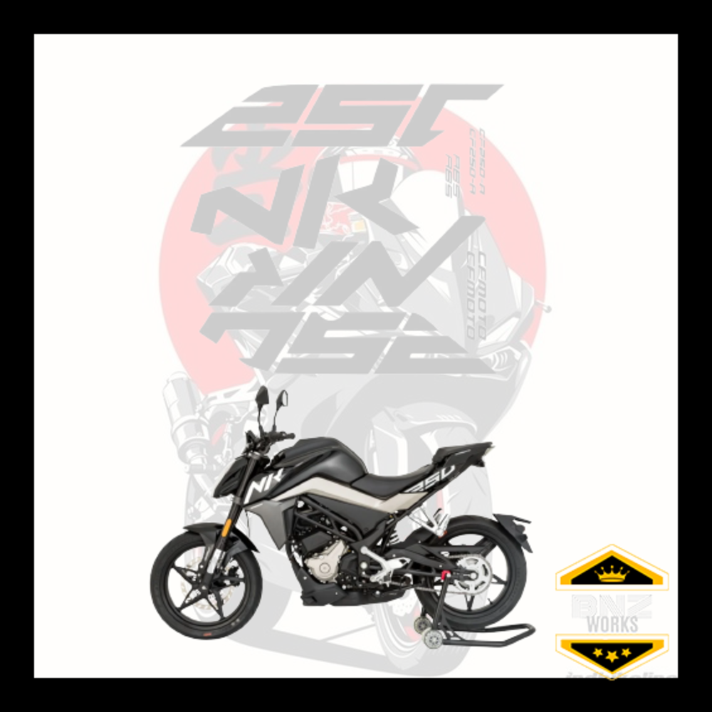 NK 250 2017-2022 ORJİNAL STİCKER SET | BNZ Works Sticker Market