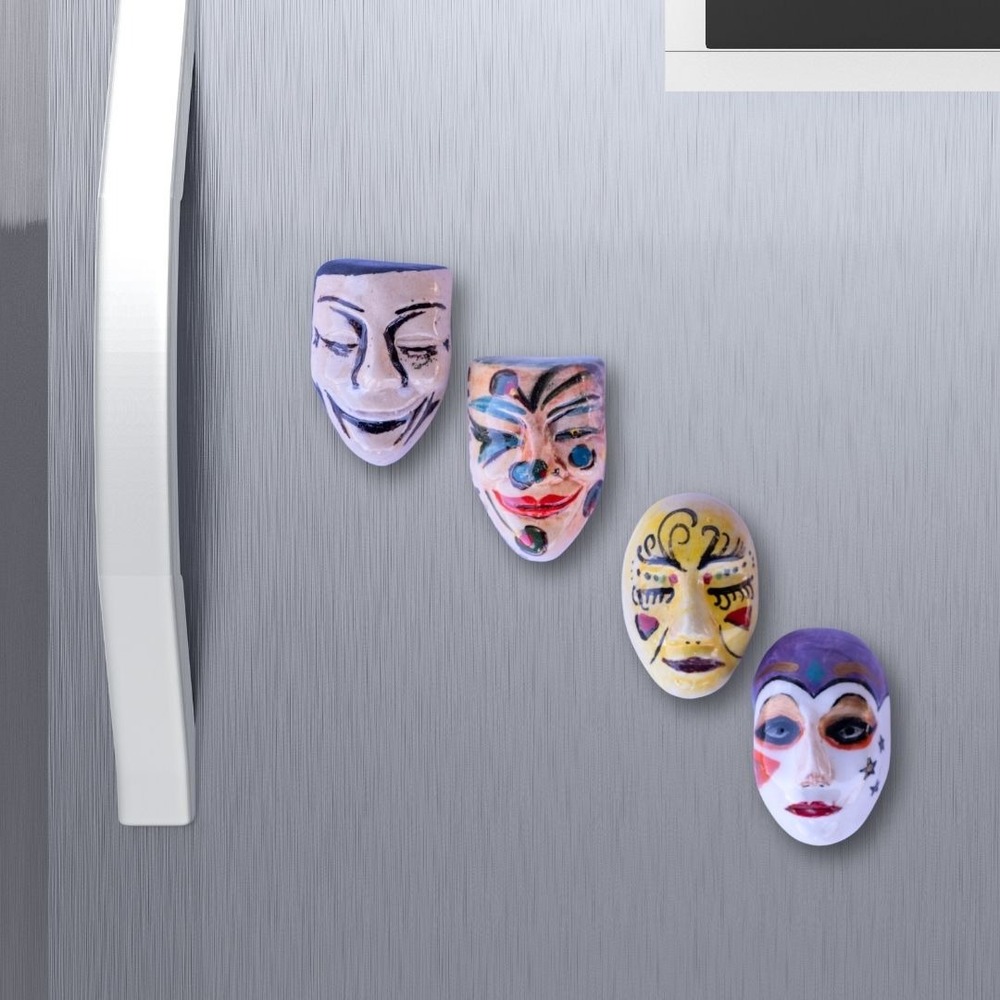 Magnet - Mask 4'lü Set