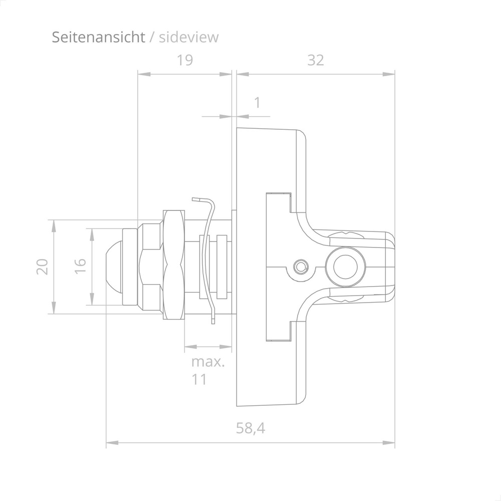 Spinlock410 Şifreli Dolap Kilidi