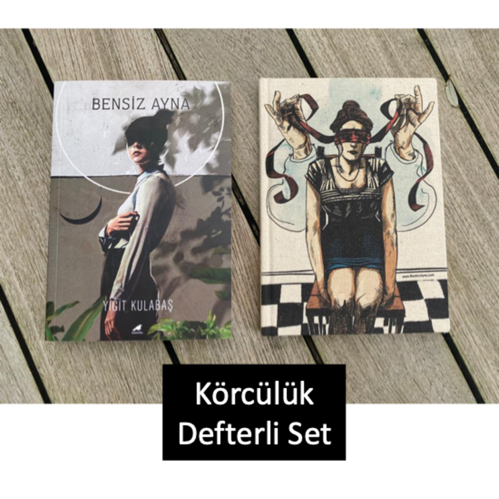 Defterli Set /// Bensiz Ayna (Renkli Baskı) + Defter