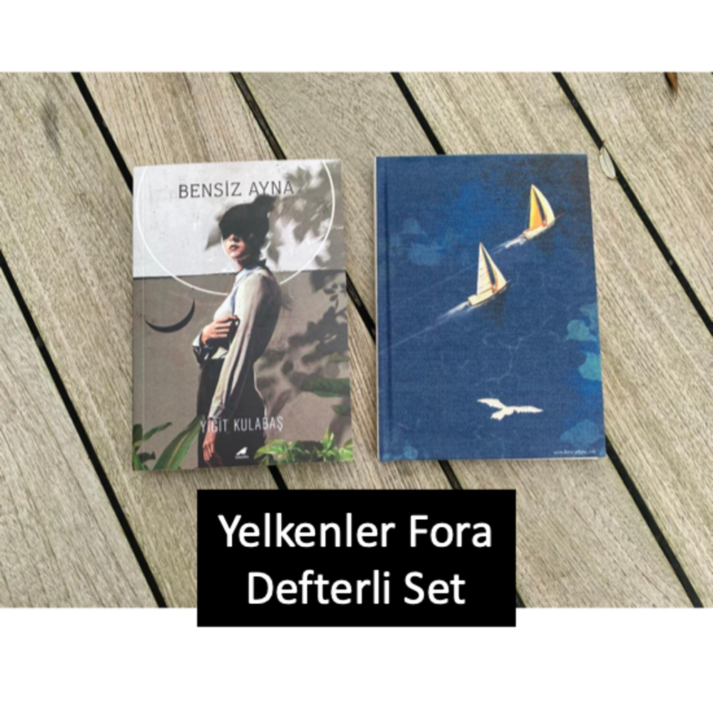 Defterli Set /// Bensiz Ayna (Renkli Baskı) + Defter
