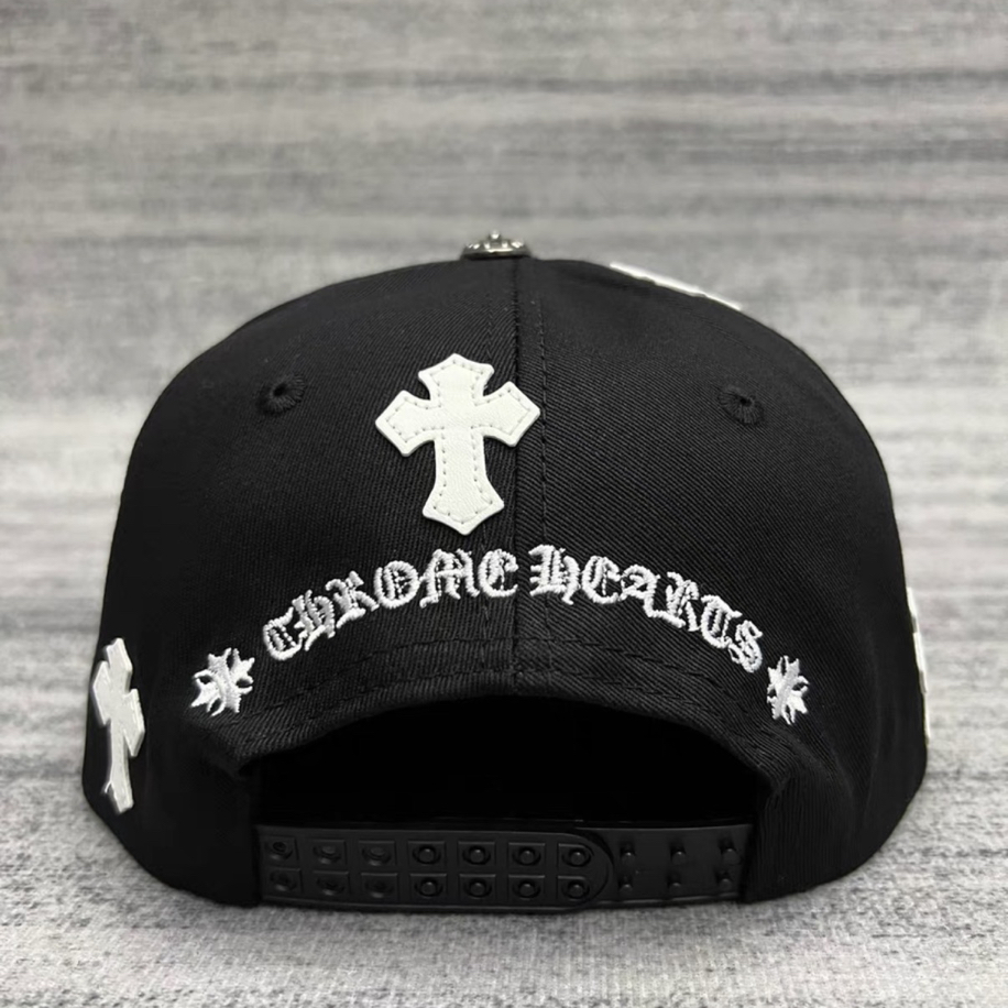 Chrome Hearts CH Patchwork Cross Baseball Cap | Beyimport