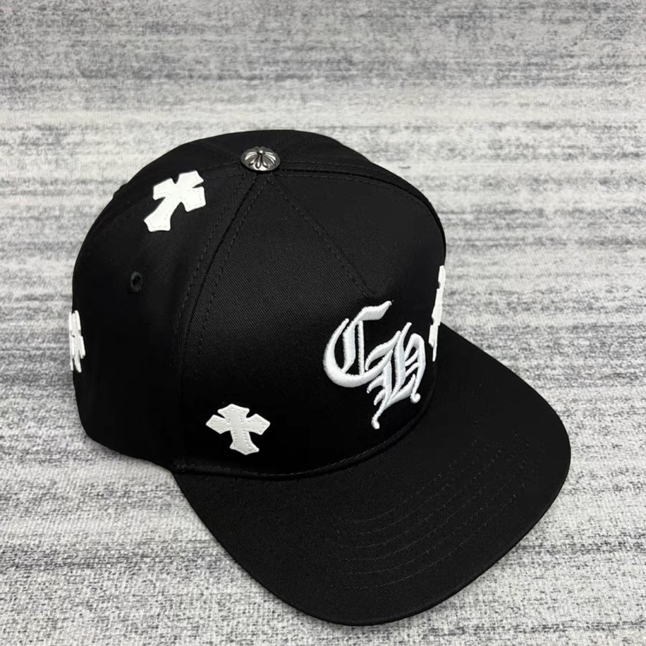 Chrome Hearts CH Patchwork Cross Baseball Cap | Beyimport