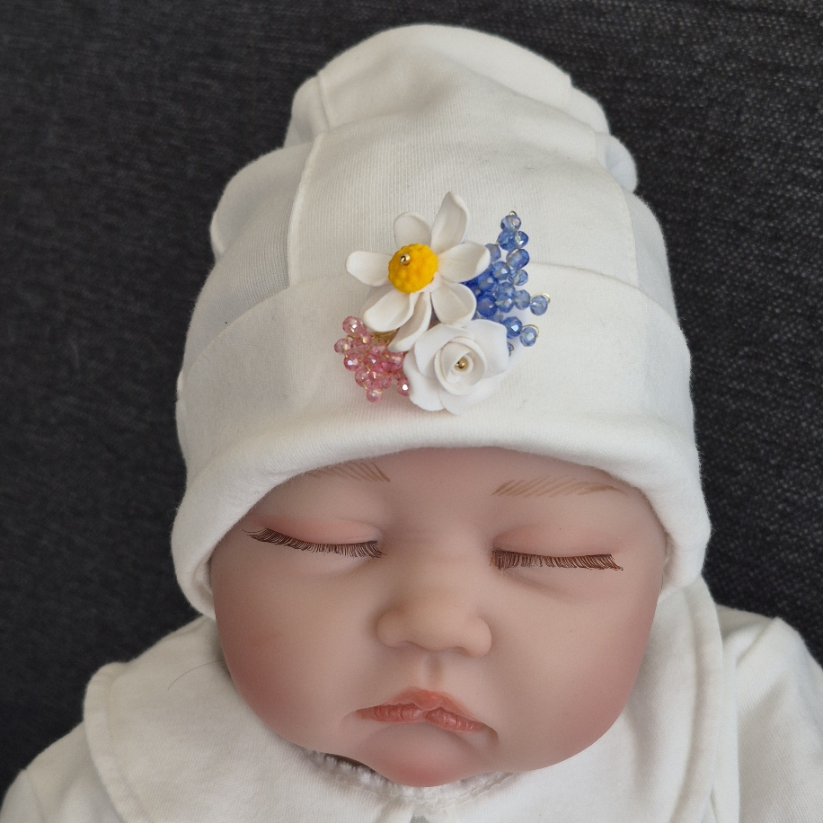 Papatya Erkek Bebek/ Baba Broş