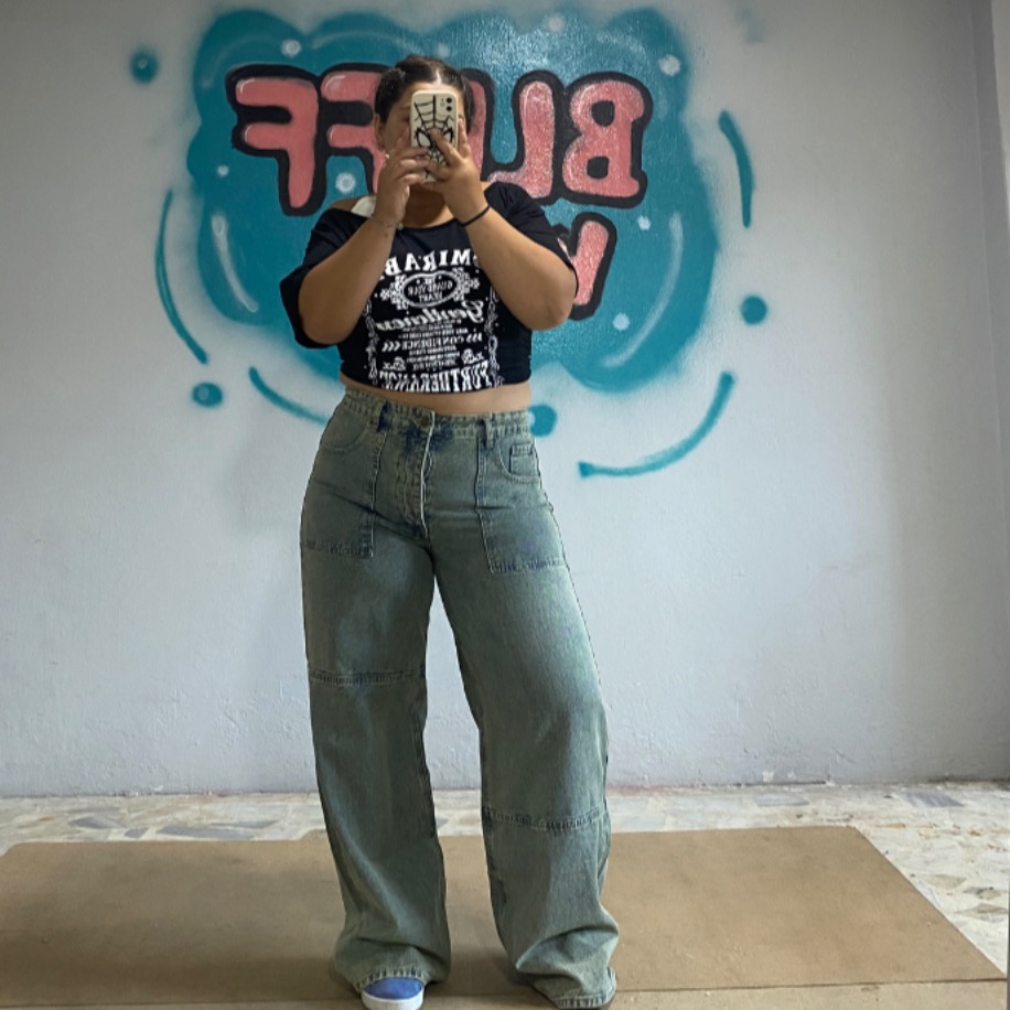 Vintage Cep Yazılı Pantolon | Bluff Wear