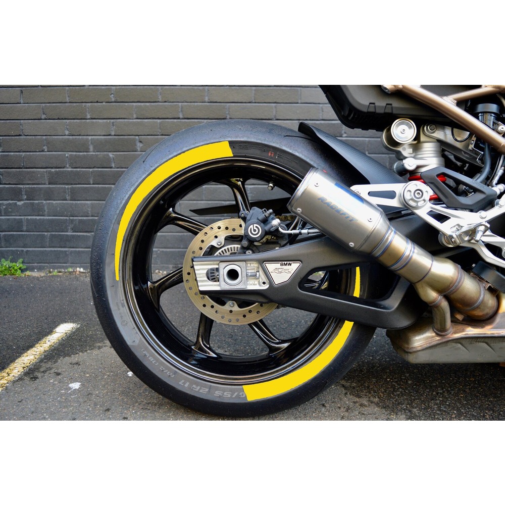 Motosiklet Lastik Şerit Düz Model 8 Adet