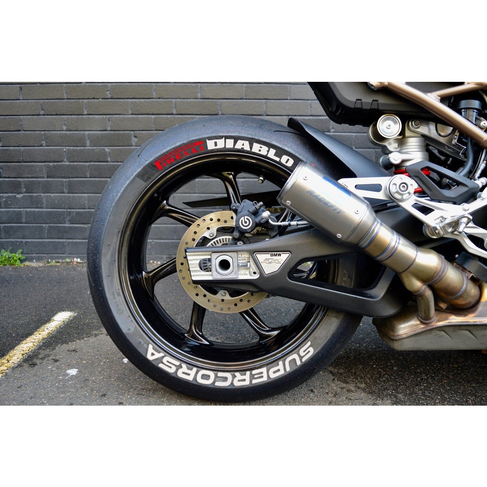  Pirelli Diablo Supercorsa Lastik Yazısı Motorsiklet Scooter 8 Adet