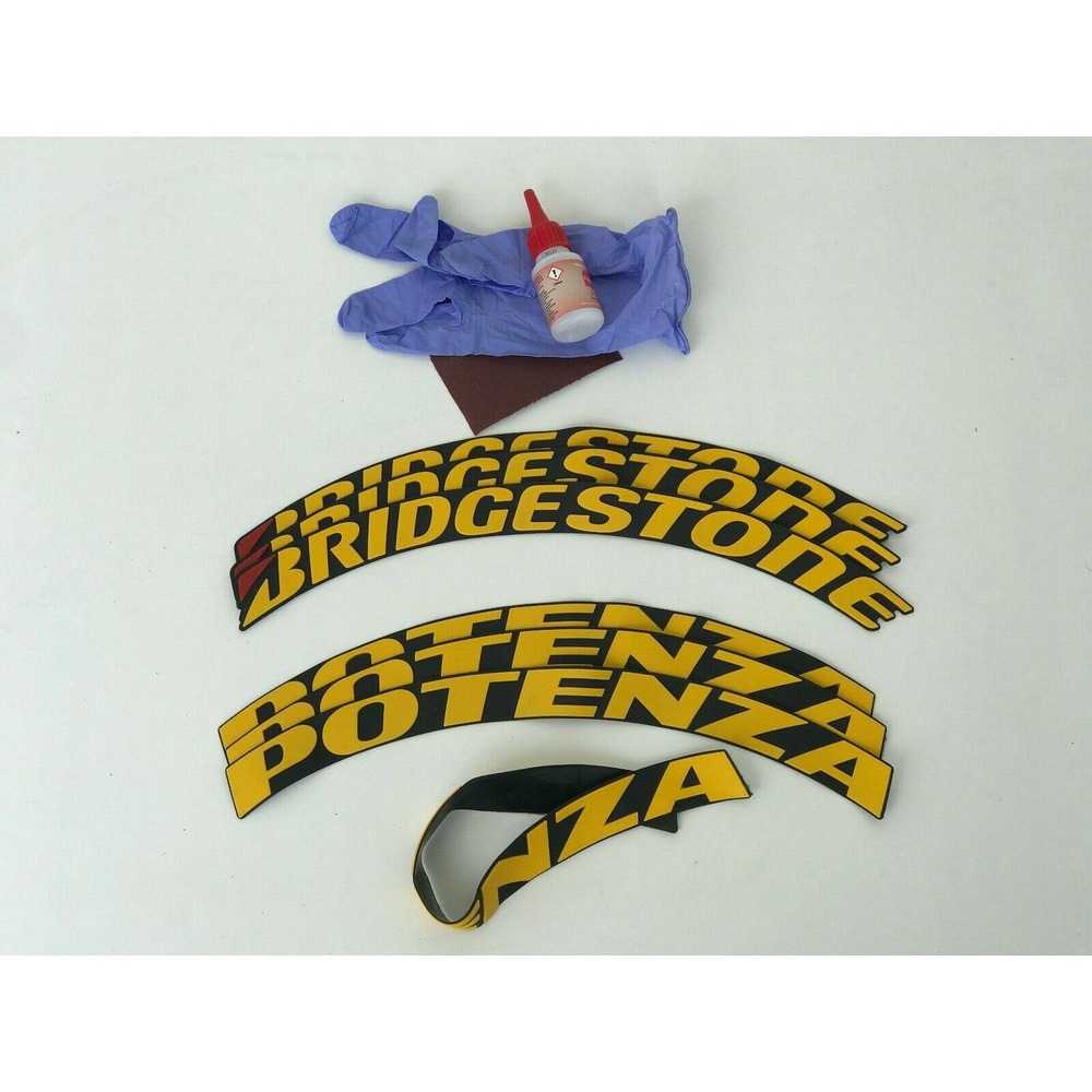Bridgestone Potenza Lastik Yazısı