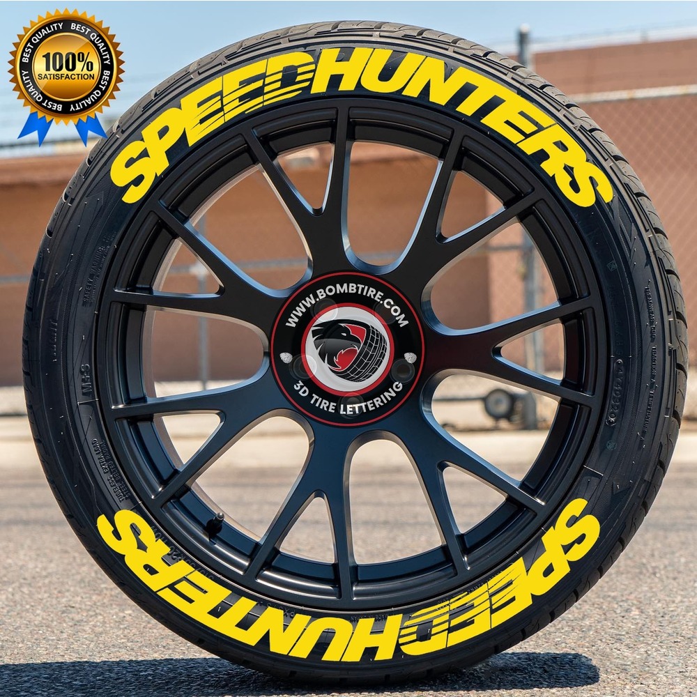 Speedhunters Lastik Yazısı