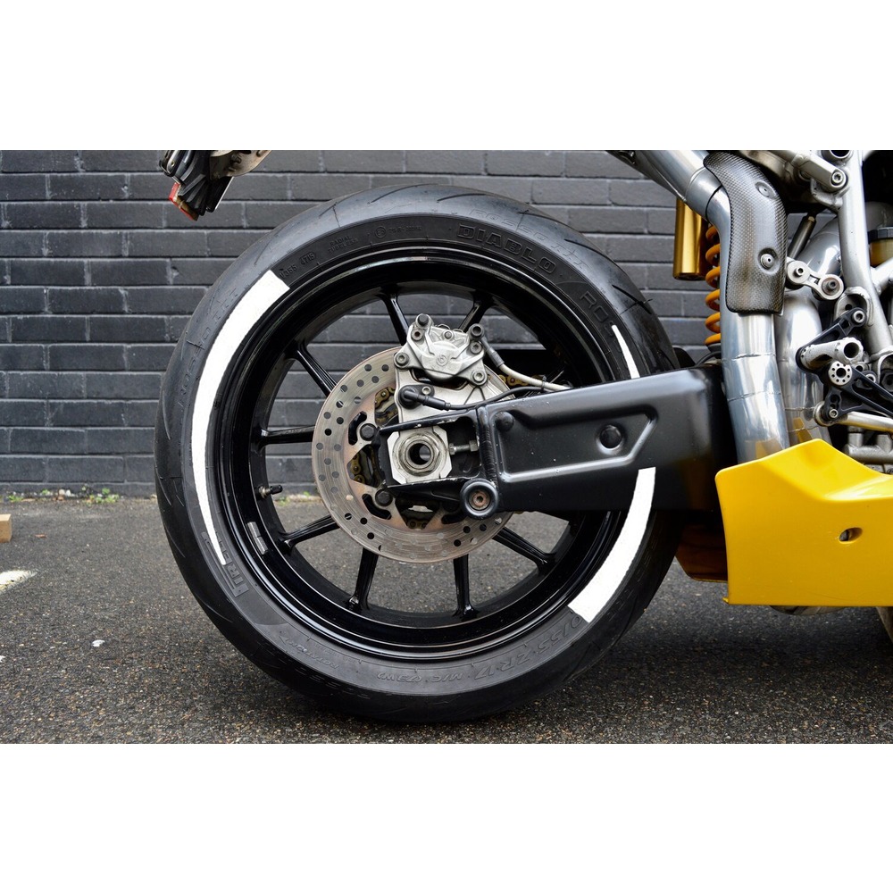 Motosiklet Lastik Şerit Düz Model 8 Adet