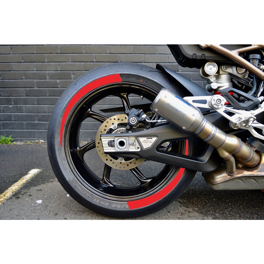 Motosiklet Lastik Şerit Düz Model 8 Adet