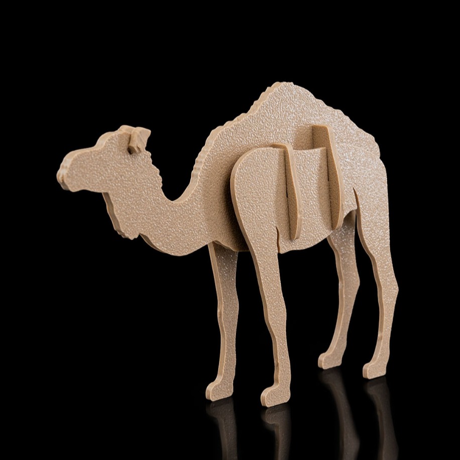  Deve 3D Maket | Dekoratif ve Koleksiyonluk Figür