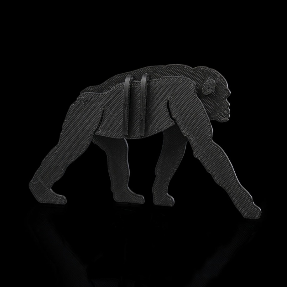  Bonobo 3D Maket | Dekoratif Koleksiyon Figürü