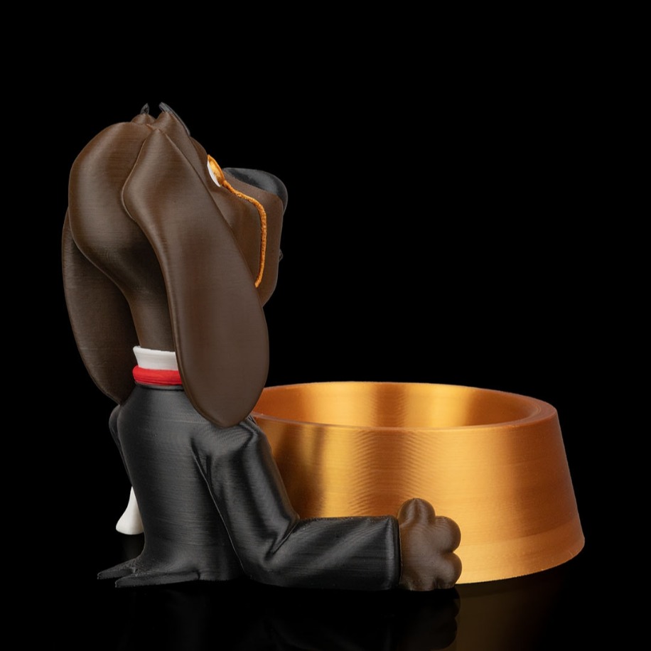 Zarif Köpek Mama Kabı | Şık Tasarımlı 3D Baskı Stand