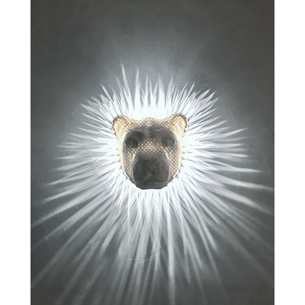 Aslan Kafası Duvar Lambası - Işığın Gücüyle Şekillenen Sanat