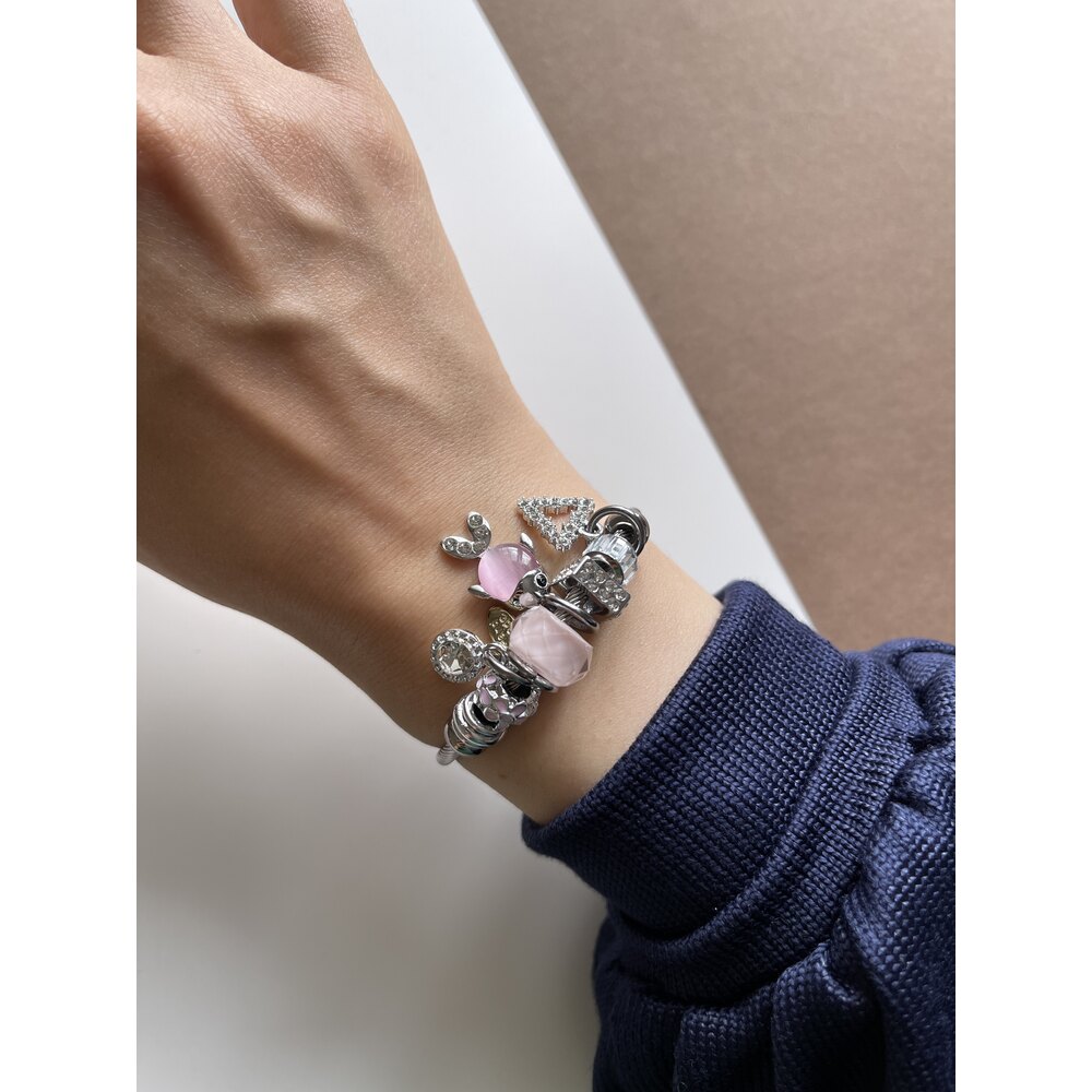 Zirkon Taşlı Balık Figürlü Pandora