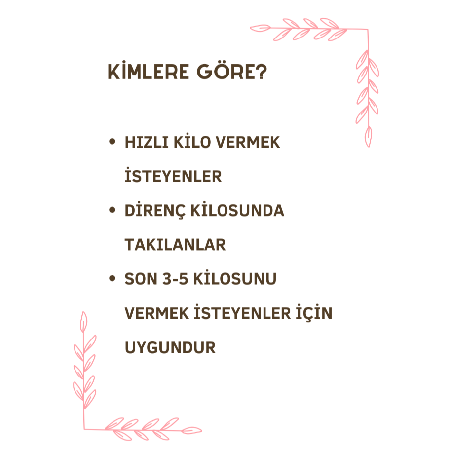 Yağ Yakımına Yönelik Ketojenik Diyet 