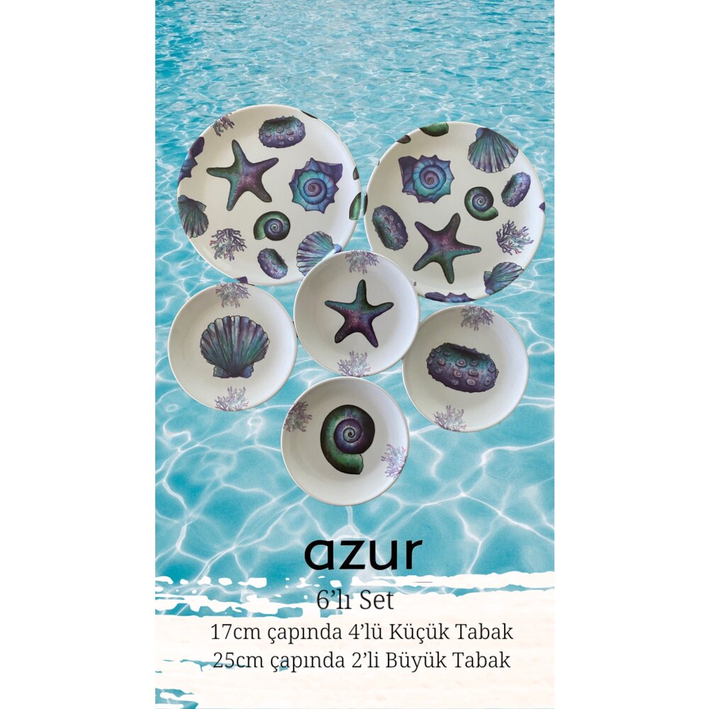 CAAKTO AZuR 6'lı Set