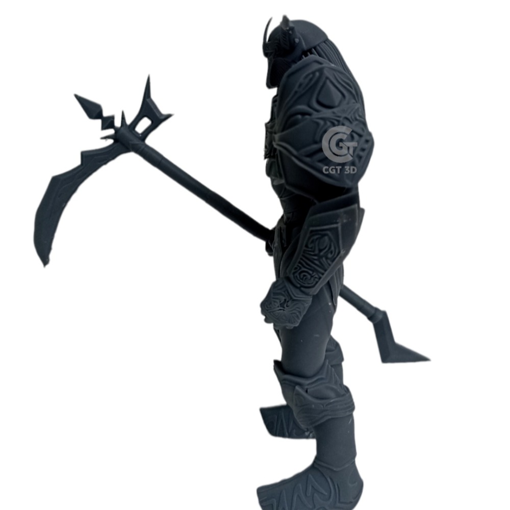 Knight Online 12cm Gri Reçine Karus Warrior Raptorlu