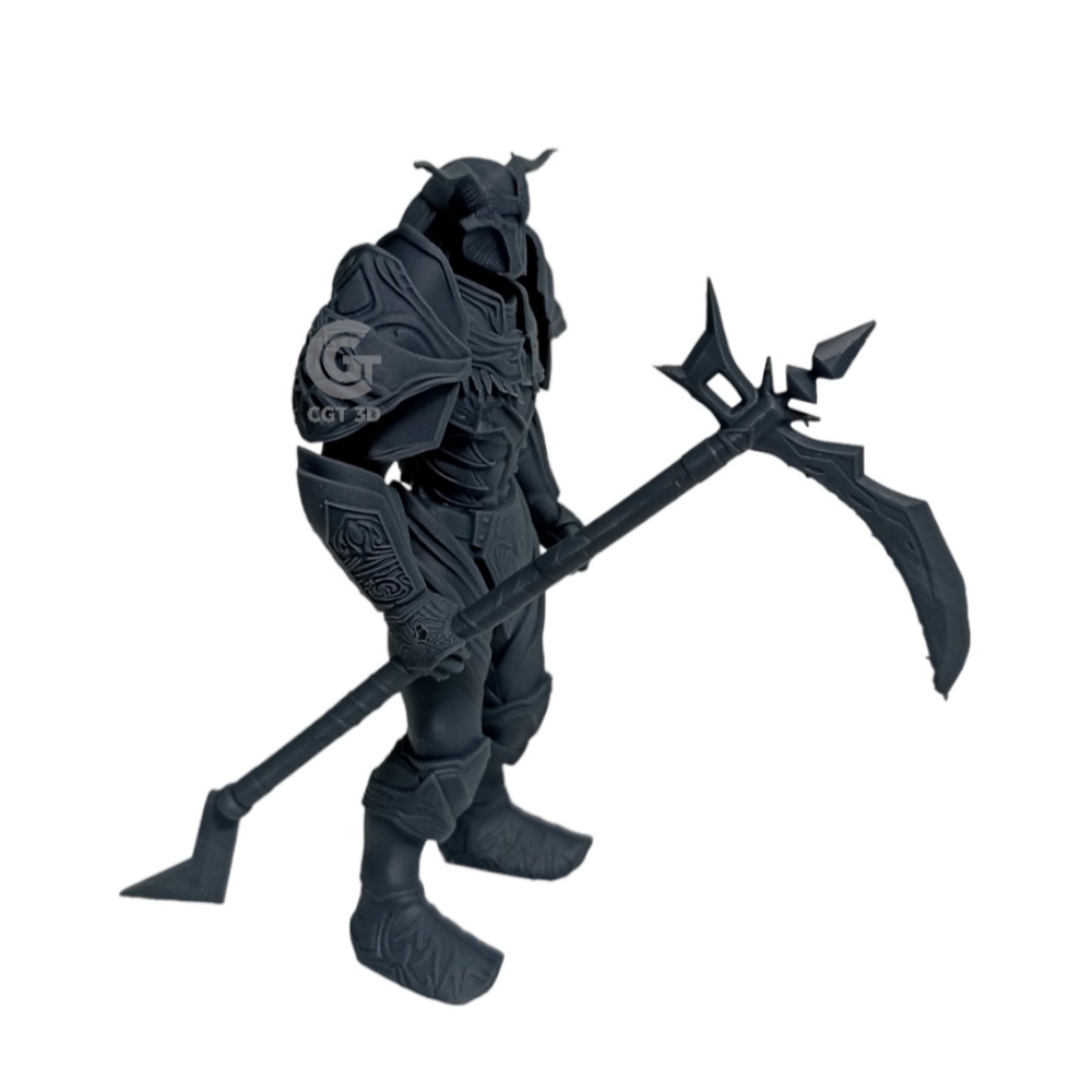 Knight Online 12cm Gri Reçine Karus Warrior Raptorlu