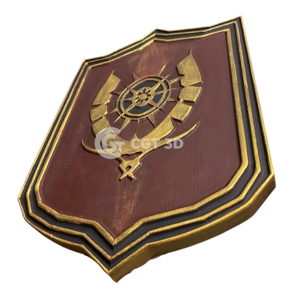 Knight Online Dread Shield 42x30 cm