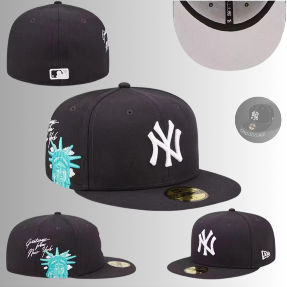 New Era New York Yankees Statue Of Liberty “Greetings from New York”  59FIFTY Fitted Cap