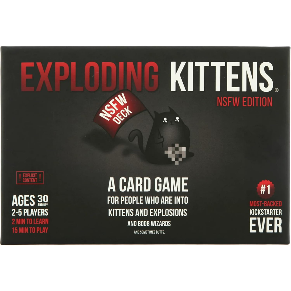 Exploding Kittens: NSFW Kart Oyunu (ingilizce)