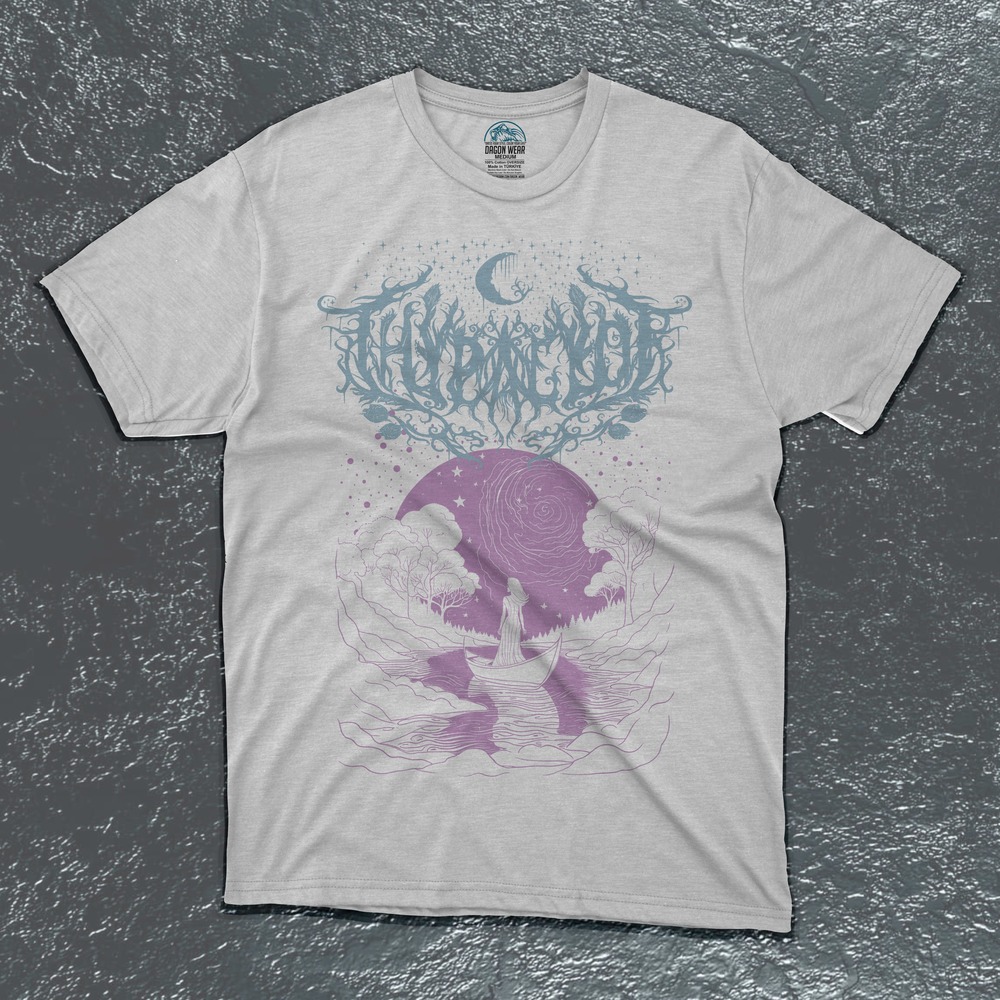 Thy Pallor Hiraeth Colour Oversize Unisex White T-Shirt