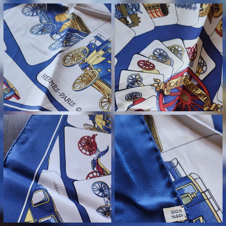 HERMÉS Silk Scarf 