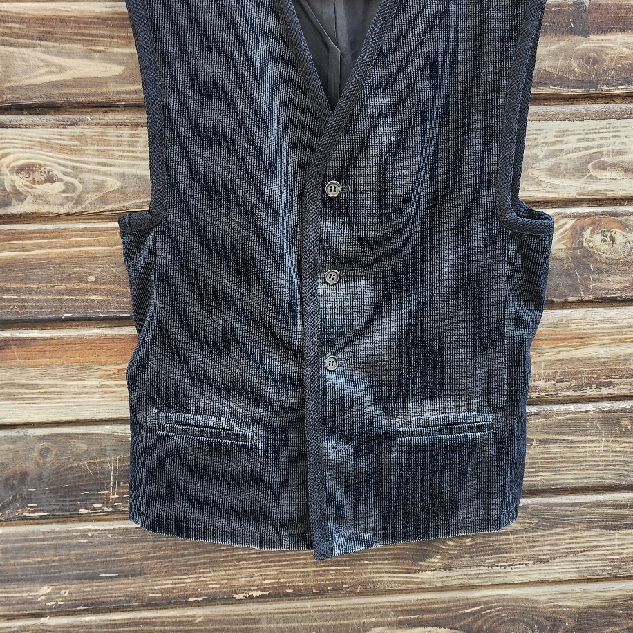 YVES SAİNT LAURENT Vintage Fitilli Kadife Yelek