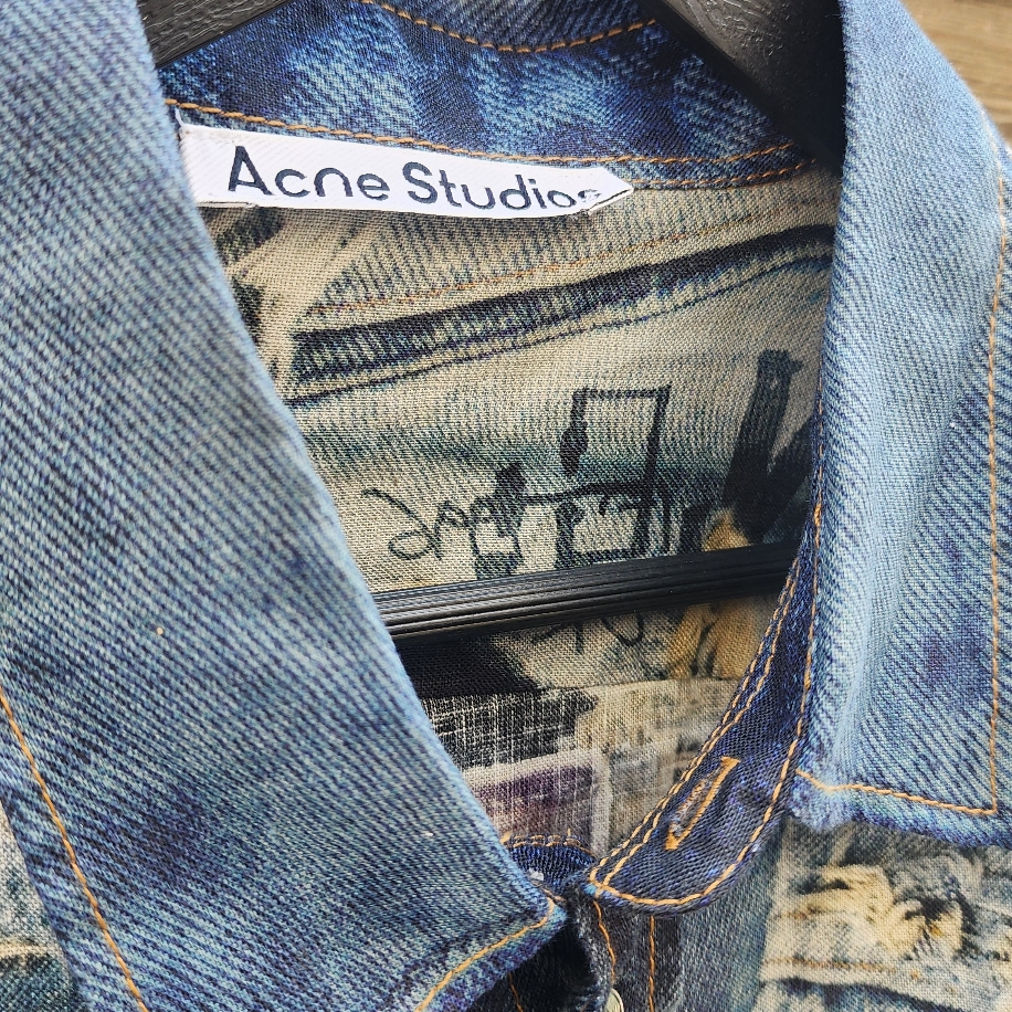 ACNE STUDİOS Erkek Keten Gömlek
