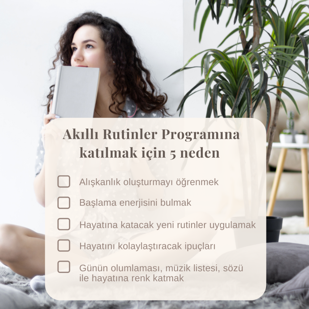 14-20 Nisan Akıllı Rutinler Grup Programı