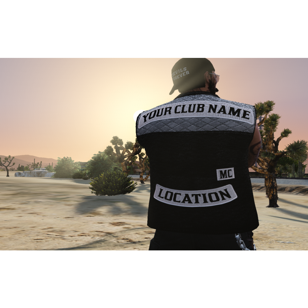 Cholo Biker Vest