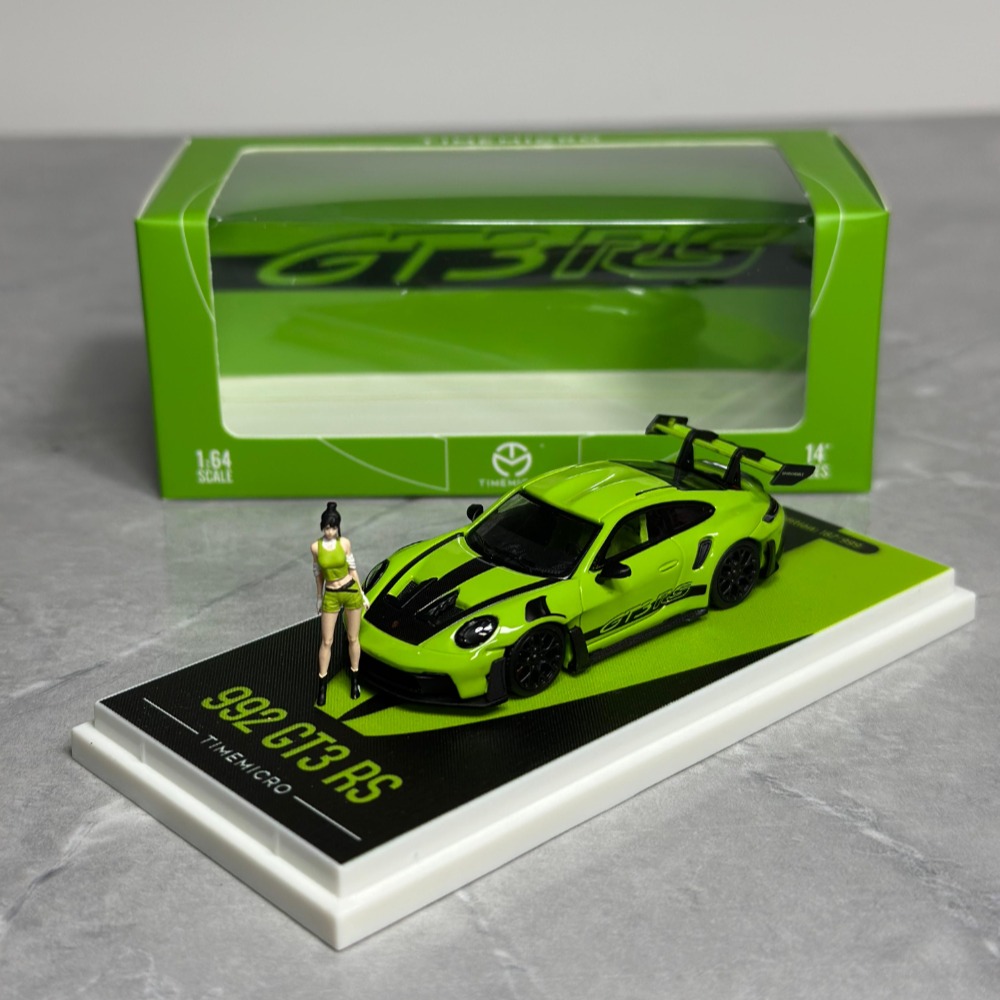 Time Micro 992 GT3 RS Green | Diecastr.exe