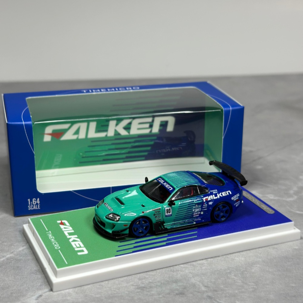 Time Micro 1:64 Toyota Supra Falken | Diecastr.exe
